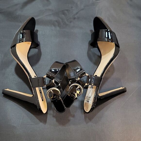 BRAND NEW KARL LAGERFELD PARIS WOMEN'S CIEONE HEELED SANDAL - Picture 10 of 16